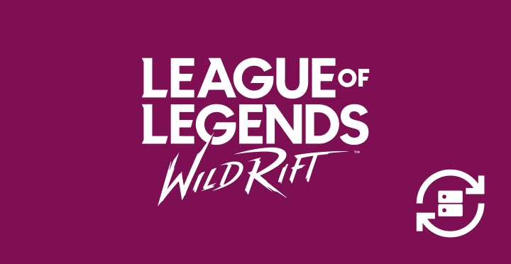 Change League of Legends: Wild Rift regions.