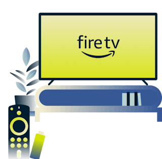 Fire TV Stick using ExpressVPN's app for Android TV.