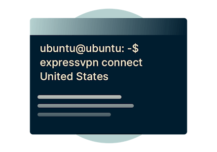 Step 2 of connecting VPN on Linux.