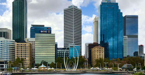 Perth skyline.