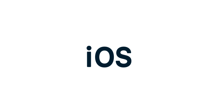 iOS logo.